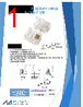 PLUG-RJ11 Datasheet HTML 1Page - AG Electronica 