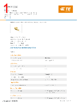 TMS-RJS-RIBBON-4HT Datasheet HTML 1Page - TE Connectivity Ltd 