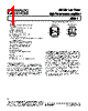 AD8014ARTZ-R2 Datasheet HTML 1Page - Analog Devices 