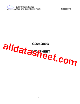 GD25Q80CPJG Datasheet PDF - GigaDevice Semiconductor (Beijing) Inc.