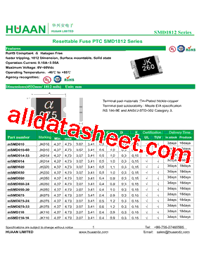 MSMD014 Datasheet PDF - HuaXinAn Electronics CO.,LTD