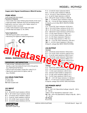 M2PHS2L-B2-R2/CE Datasheet PDF - M-System Co.,Ltd.
