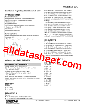 WCT-131-R Datasheet PDF - M-System Co.,Ltd.