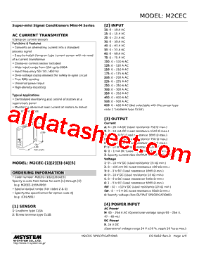 M2CEC-240D-R Datasheet PDF - M-System Co.,Ltd.