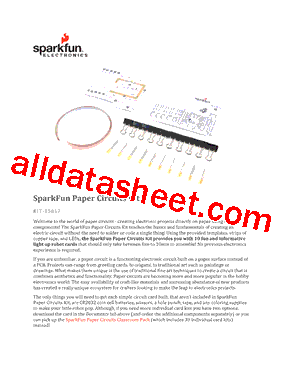 KIT-15817 Datasheet PDF - SparkFun Electronics