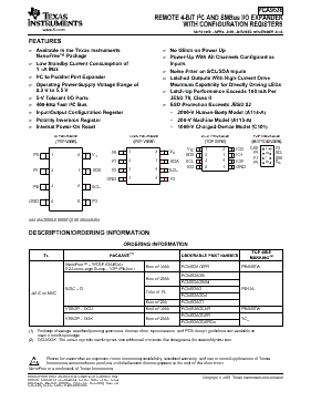 PCA9536DRG4 Datasheet PDF - Texas Instruments