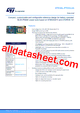 STDRIVE101 Datasheet PDF - STMicroelectronics