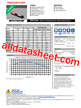 RSN-10 Datasheet PDF - Bourns Electronic Solutions
