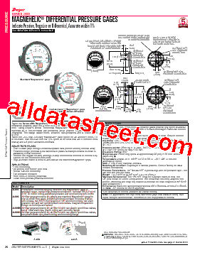 2000-00 Datasheet PDF - Dwyer Instruments,