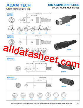 DS-001 Datasheet PDF - Adam Technologies, Inc.