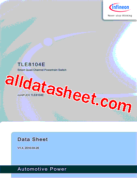 TLE8104E Datasheet PDF - Infineon Technologies AG