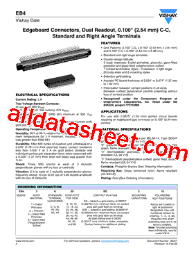 EB412R15SGX15 Datasheet PDF - Vishay Siliconix
