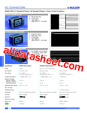 PX0592/15/63 Datasheet PDF - Elektron Components Ltd.