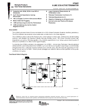 UC5603DPG4 Datasheet PDF - Texas Instruments