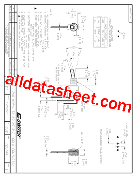 T211004 Datasheet PDF - E-SWITCH