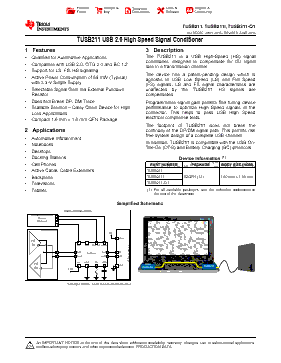 TUSB211 Datasheet PDF - Texas Instruments
