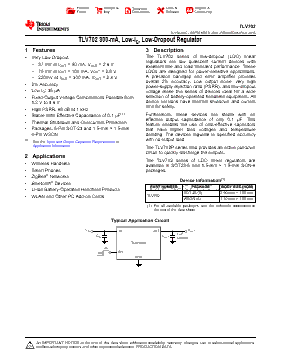 TLV70213DBVT Datasheet PDF - Texas Instruments