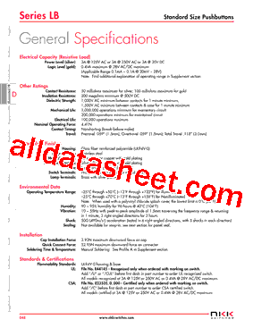 LB25SKW01-5DJC Datasheet PDF - Nihon Kaiheiki Industry Co. Ltd.